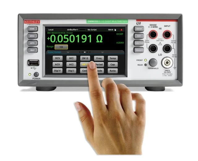 吉时利Keithley DMM6500 6.5 位数字万用表，带图形触摸屏